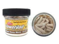 Berkley Powerbait Power Honey Worm - White (zapach Garlic)